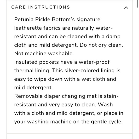 Petunia Pickle Bottom Provision’s 2 in 1 backpack, Inter-Mix cubes & change pad - Picture 10 of 11